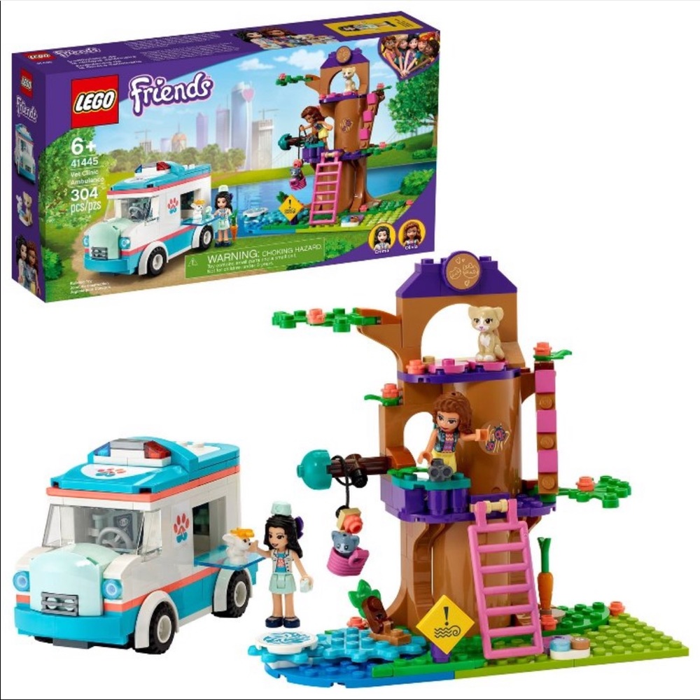 Lego Friends Vet Clinic Ambulance - Picture 3 of 9